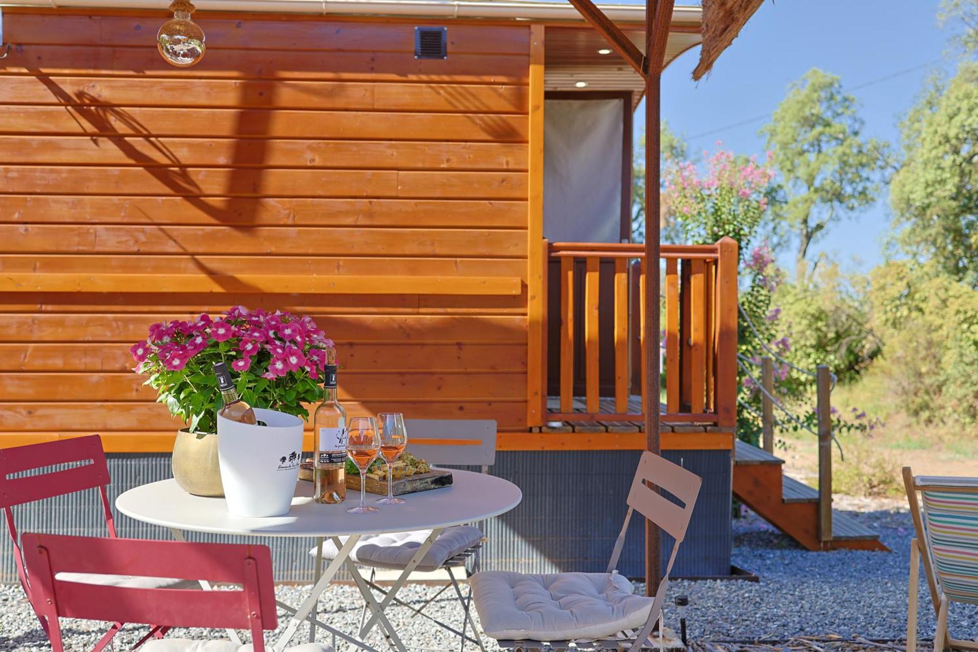 Roulotte Au Coeur Des Vignes, Campingplatz Hyères