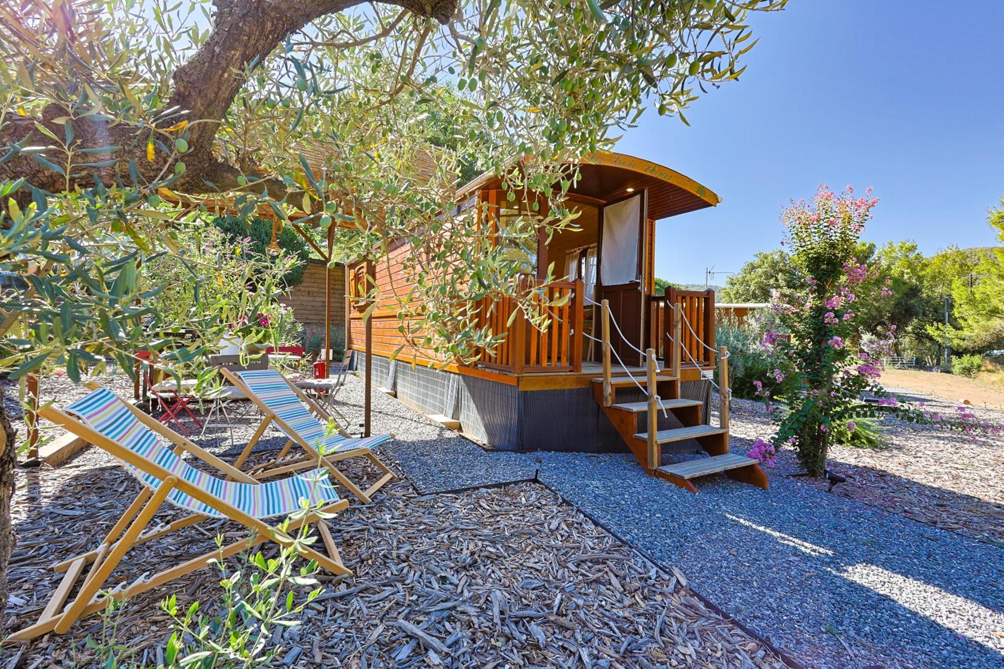 Roulotte Au Coeur Des Vignes, Campingplatz